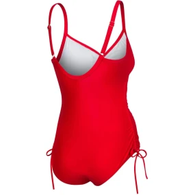 Dámské jednodílné plavky ALEXA červené - AQUA SPEED
