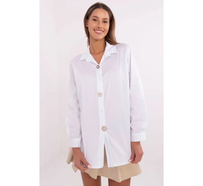 Košile s dlouhým rukávem model 204395 Italy Moda Košile s dlouhým rukávem model 204395 Italy Moda