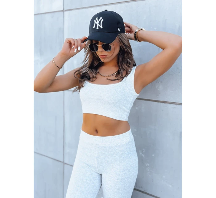 Dámská šedá tepláková souprava 3 v 1 ZNAČKA VAŠEHO STYLU FashionStreet AY0937