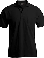 Promodoro 4100 Pánské polo s náprsní kapsou Heavy Piqué 40.4100 black