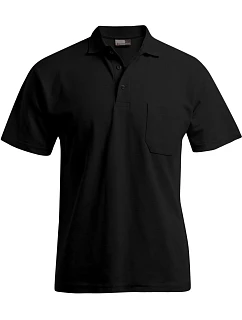 Promodoro 4100 Pánské polo s náprsní kapsou Heavy Piqué 40.4100 black