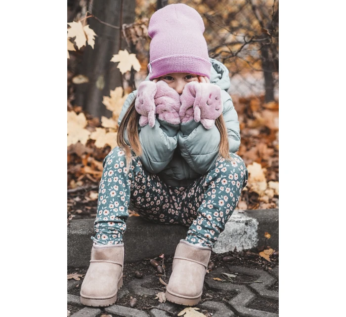 Dětské zimní boty s Bežové model 21639767 - Boto