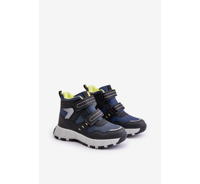 Zateplené Sněhule Dětské Big Star model 21675322 Tmavě Modré - Big Star Shoes