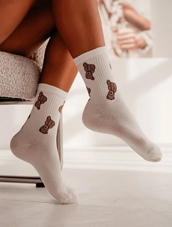 Dámské ponožky model 22044870 Ecru - Milena