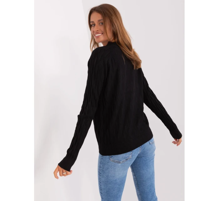 Sweter AT SW model 18895620 czarny - FPrice