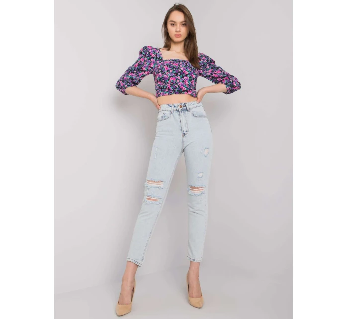 Džínové kalhoty MR SP 901.05P světle modrá