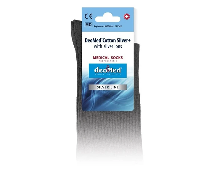 Ponožky DEOMED COTTON SILVER+
