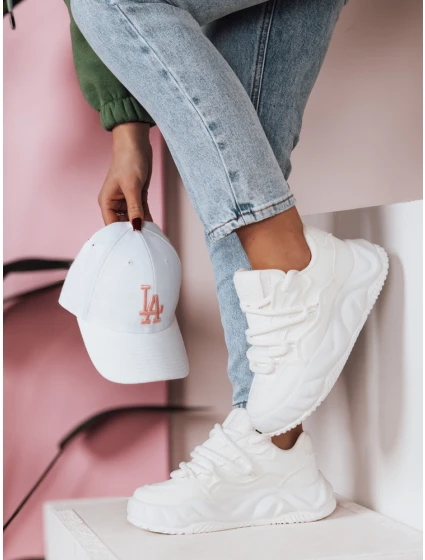 Dámské tenisky na platformě white Dstreet model 21984035 - FashionStreet