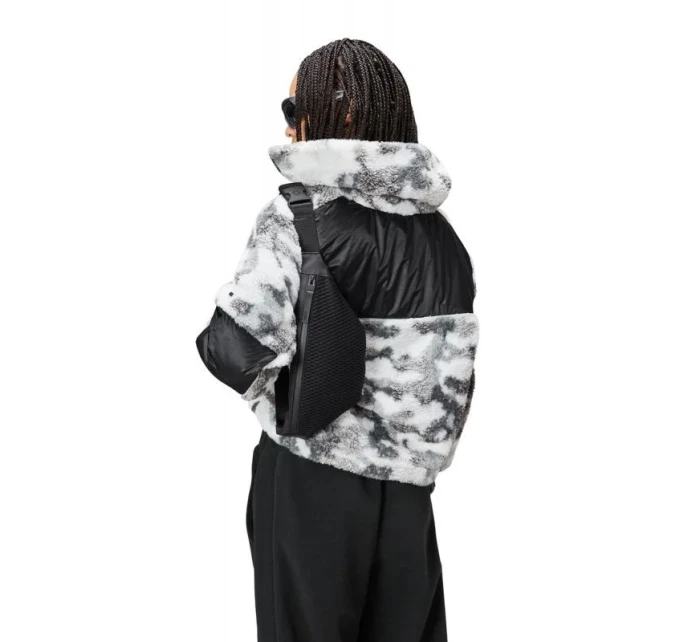 Rains Bumbag Mesh Mini Black W3 14130 01 ledvinové pouzdro