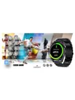 GIEWONT Vertex SmartCall GW450-1 Carbon/Carbon Silicone Smartwatch GIEWONT Vertex SmartCall GW450-1 Carbon/Carbon Silicone Smartwatch