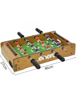 Stolní fotbal 46x27x9CM DŘEVO ENERO Stolní fotbal 46x27x9CM DŘEVO ENERO