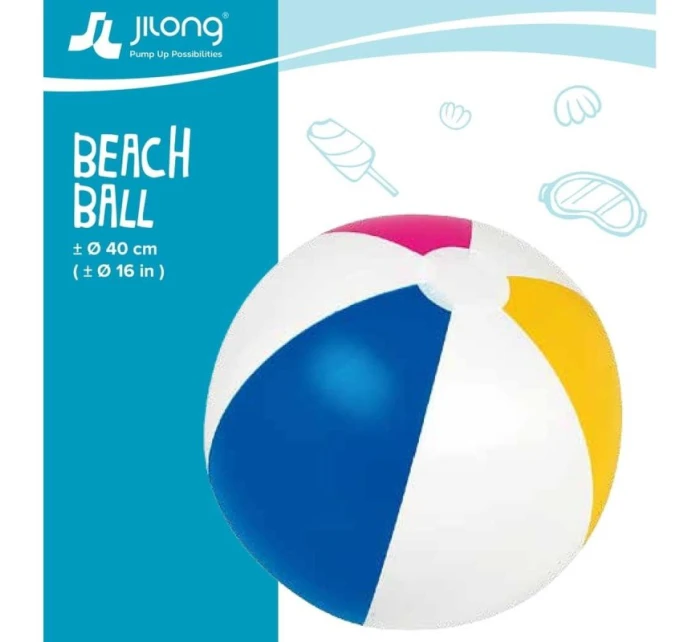 PLÁŽOVÝ NAFUKOVACÍ MÍČ 40CM 66001 PLÁŽOVÝ NAFUKOVACÍ MÍČ 40CM 66001