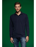 Daiber JN 22 Piqué polo s dlouhým rukávem z těžké bavlny 02.0022 navy Daiber JN 22 Piqué polo s dlouhým rukávem z těžké bavlny 02.0022 navy