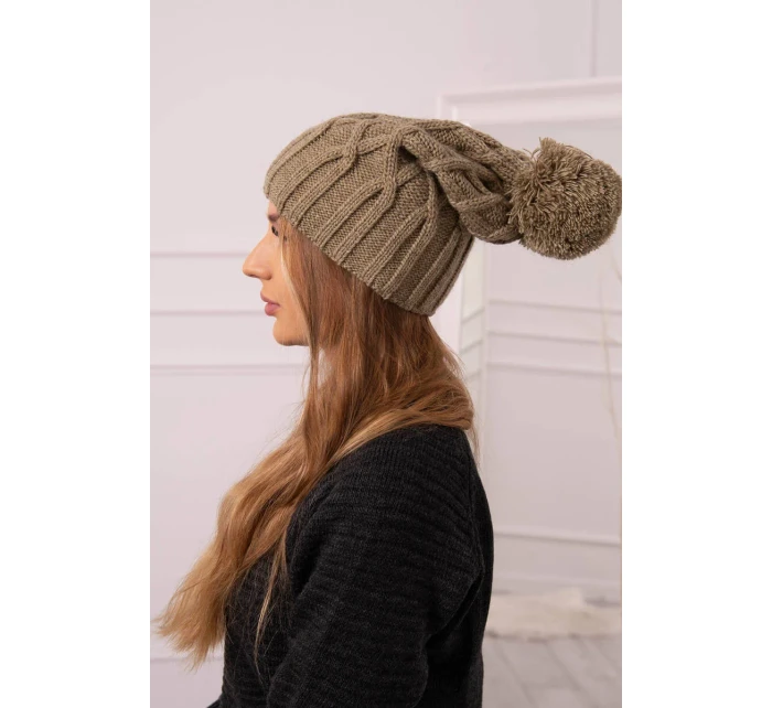 Milano fleecová čepice K203 khaki