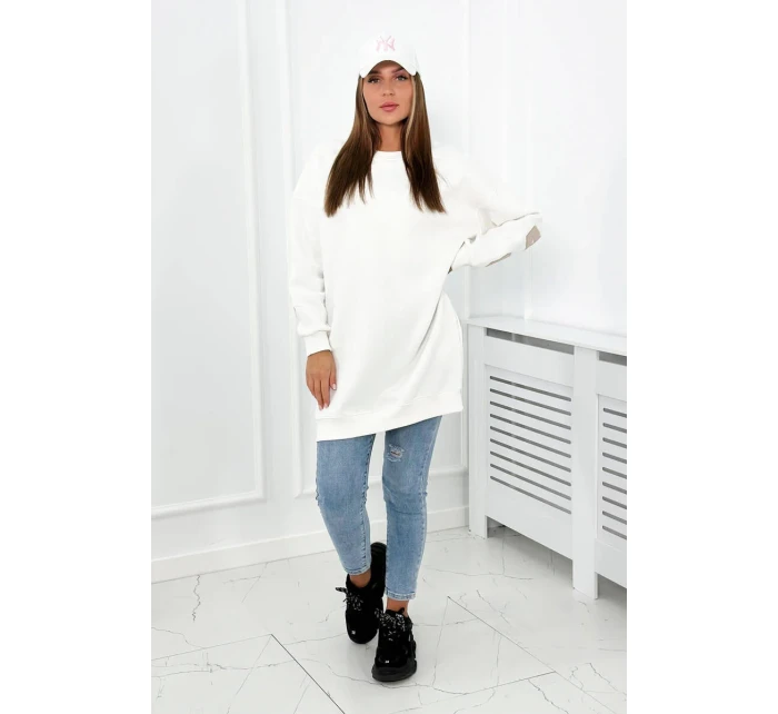 Izolovaná mikina s nápisem California ecru