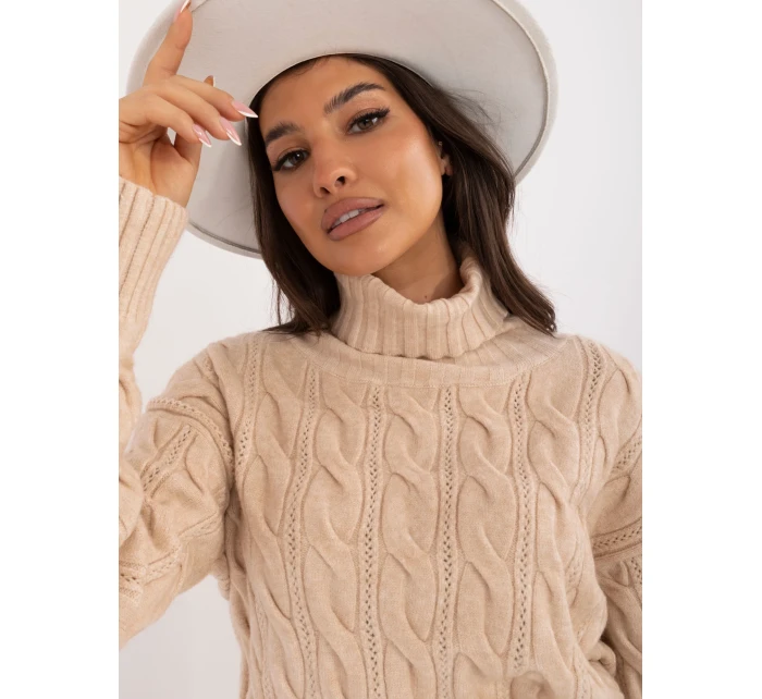 Jumper AT SW 23445.00 béžový Jumper AT SW 23445.00 béžový