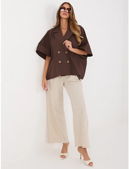 IT KR FL10153KSM.86 hnědý kabát