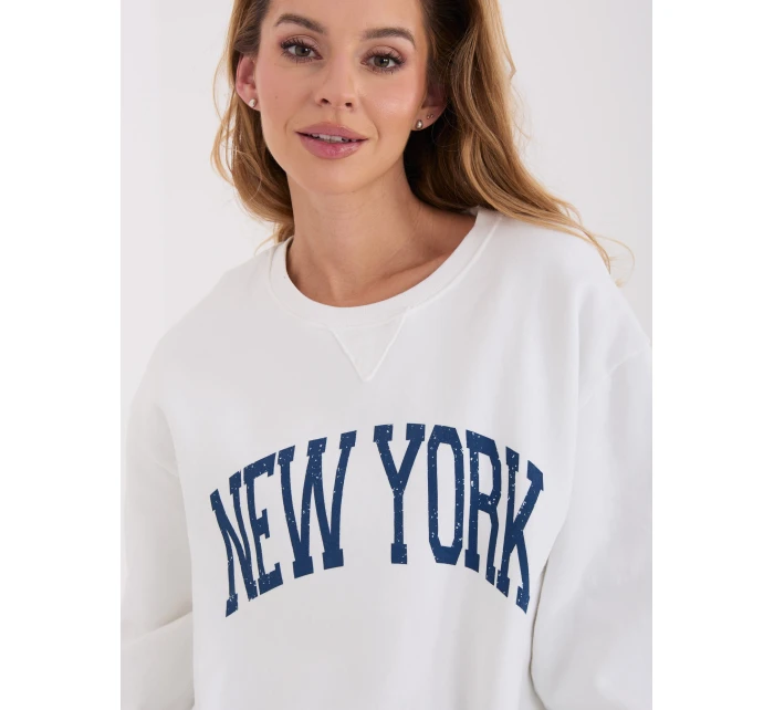 Bluza BL ecru model 21801860 - FPrice Bluza BL ecru model 21801860 - FPrice