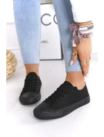 Dámské Klasické Tenisky Černé Omerta Dámské Klasické Tenisky Černé Omerta