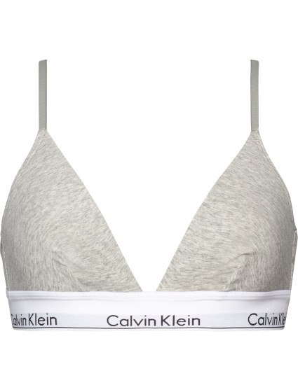Dámská podprsenka Triangle Bra Modern Cotton 000QF1061E020 šedá - Calvin Klein