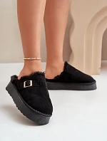 Dámské pantofle FA-185 černé - Step in Style