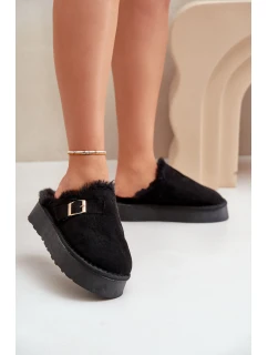 Dámské pantofle FA-185 černé - Step in Style