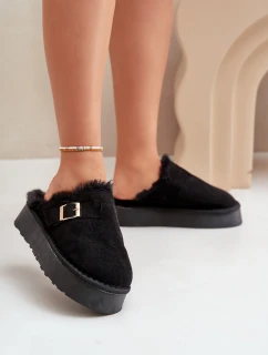 Dámské pantofle FA-185 černé - Step in Style