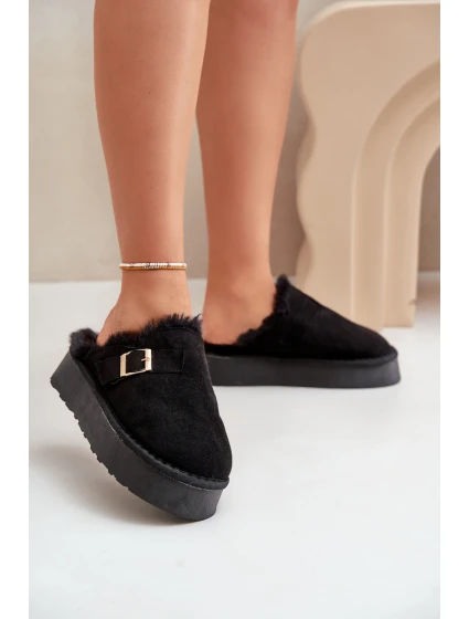 Dámské pantofle FA-185 černé - Step in Style Dámské pantofle FA-185 černé - Step in Style