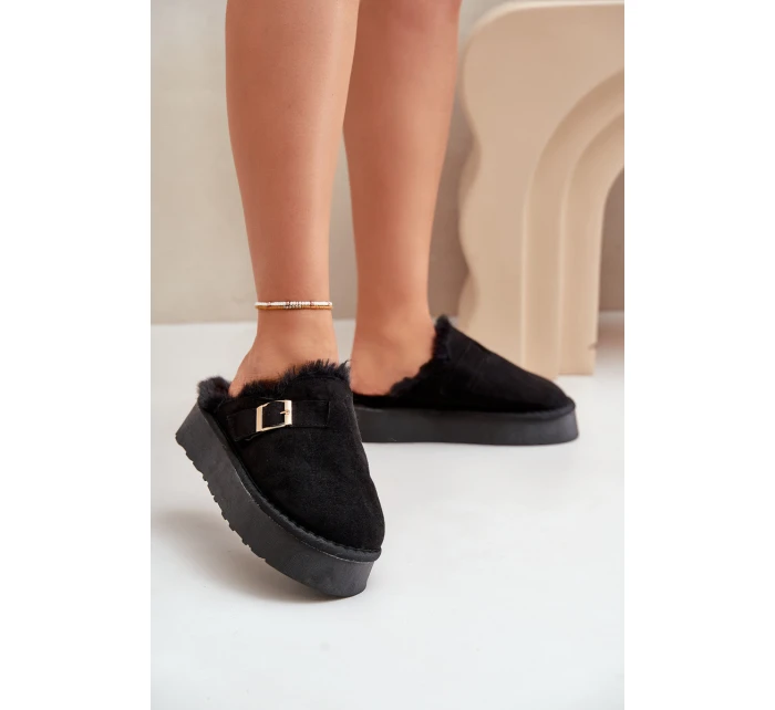 Dámské pantofle FA-185 černé - Step in Style Dámské pantofle FA-185 černé - Step in Style