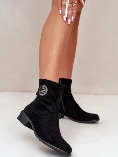 Boty na podpatku  model 199422 Step in style