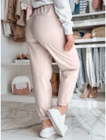 Dámské kalhoty chinos s páskem růžová Dstreet model 21986265 - FashionStreet Dámské kalhoty chinos s páskem růžová Dstreet model 21986265 - FashionStreet