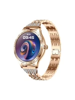 Dámské chytré hodinky VELTORI VT350-1 Náramek růžové zlato Dámské chytré hodinky VELTORI VT350-1 Náramek růžové zlato