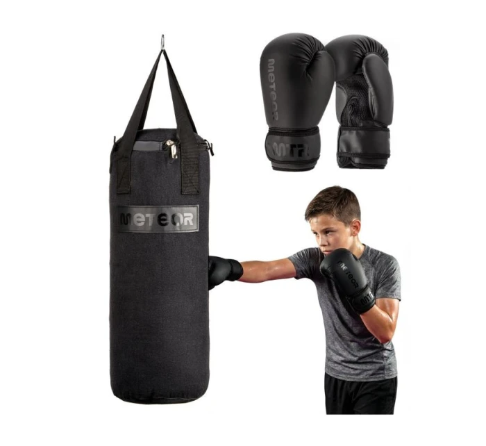 Sada boxovacího pytle 6 kg a boxerských rukavic 6 oz Meteor