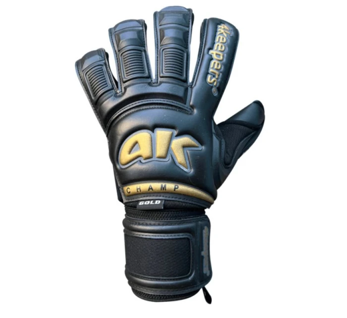 Champ Gold Black VI Jr brankářské rukavice model 21769788 - 4Keepers Champ Gold Black VI Jr brankářské rukavice model 21769788 - 4Keepers