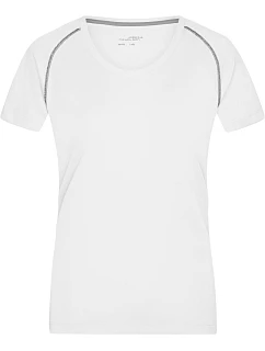 Daiber JN 495 Dámské funkční tričko 02.0495 white/silver