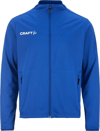 Craft Teamwear Evolve 2.0 Full Zip Jacket Jr Dětská tréninková bunda 82.4763 club cobolt Craft Teamwear Evolve 2.0 Full Zip Jacket Jr Dětská tréninková bunda 82.4763 club cobolt