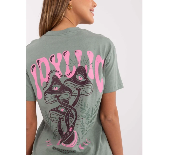 Tričko model 20941878 pistácie - FPrice Tričko model 20941878 pistácie - FPrice