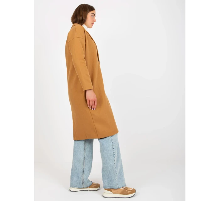 Dámský kabát TW EN BI  velbloudí model 17761008 - FPrice
