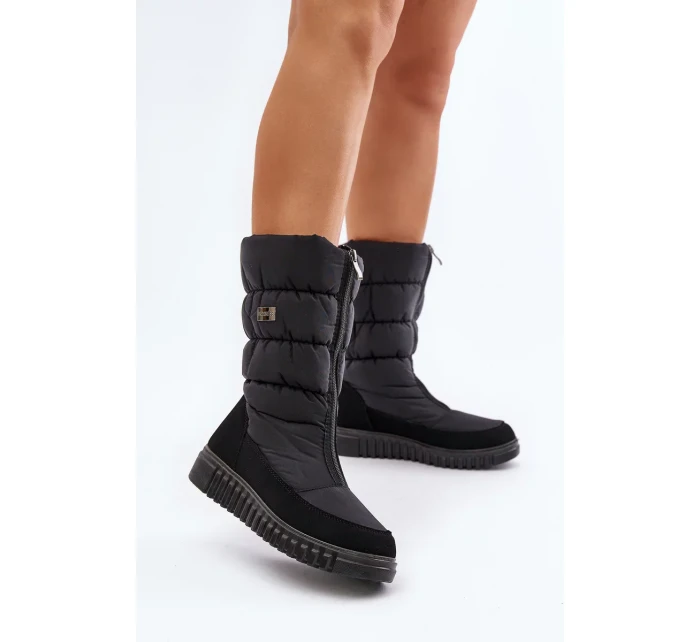 Teplé Sněhule Dámské Progress Černé