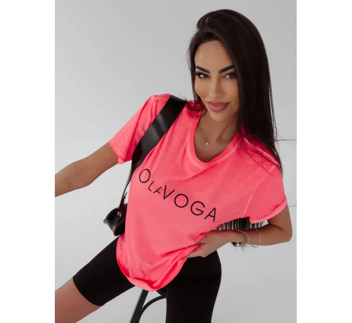 Dámské tričko 277745 korálové - Ola Voga