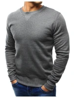 Pánská mikina s kapucí antracitová model 21962655 - FashionStreet