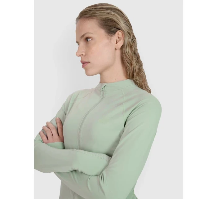 Dámské cyklistické tričko s dlouhým rukávem 4F 4FWSS25TFLOF343-47S Dámské cyklistické tričko s dlouhým rukávem 4F 4FWSS25TFLOF343-47S