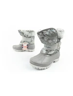 Lee Cooper zimní sněhule dětské zateplené sněhule pro dívky šedé