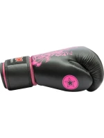 Boxerské rukavice  10 oz bílé a růžové model 21767800 - TOP TEN