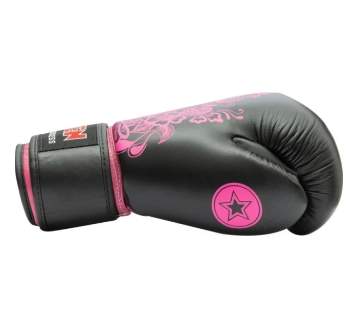 Boxerské rukavice  10 oz bílé a růžové model 21767800 - TOP TEN