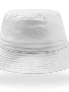 Atlantis Headwear Bucket Cotton Klobouk 33.0138 white