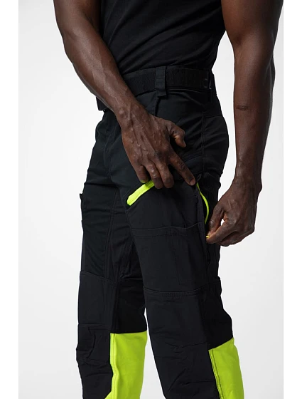 Waistpants Stretch bezpečnostní kalhoty yellow/black model 22463343 - ProJob Waistpants Stretch bezpečnostní kalhoty yellow/black model 22463343 - ProJob