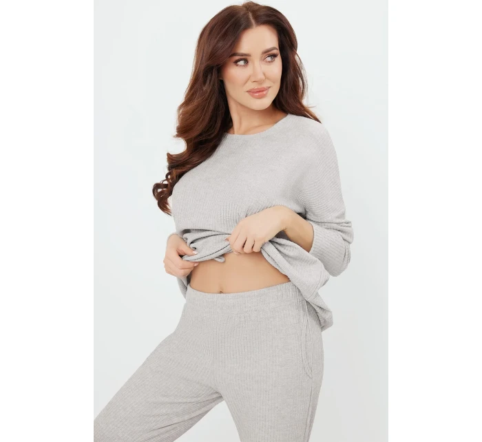 Italská móda Avira long r. long sp. barva:j.melange Italská móda Avira long r. long sp. barva:j.melange