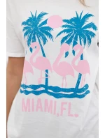 Halenka z rubané bavlny Miami bílý