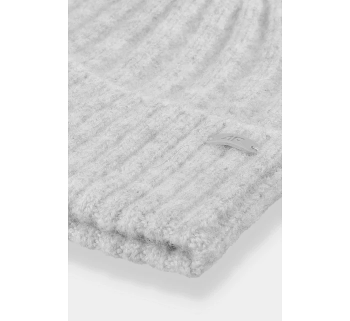 Dámská zimní čepice model 21645348 šedá - 4F